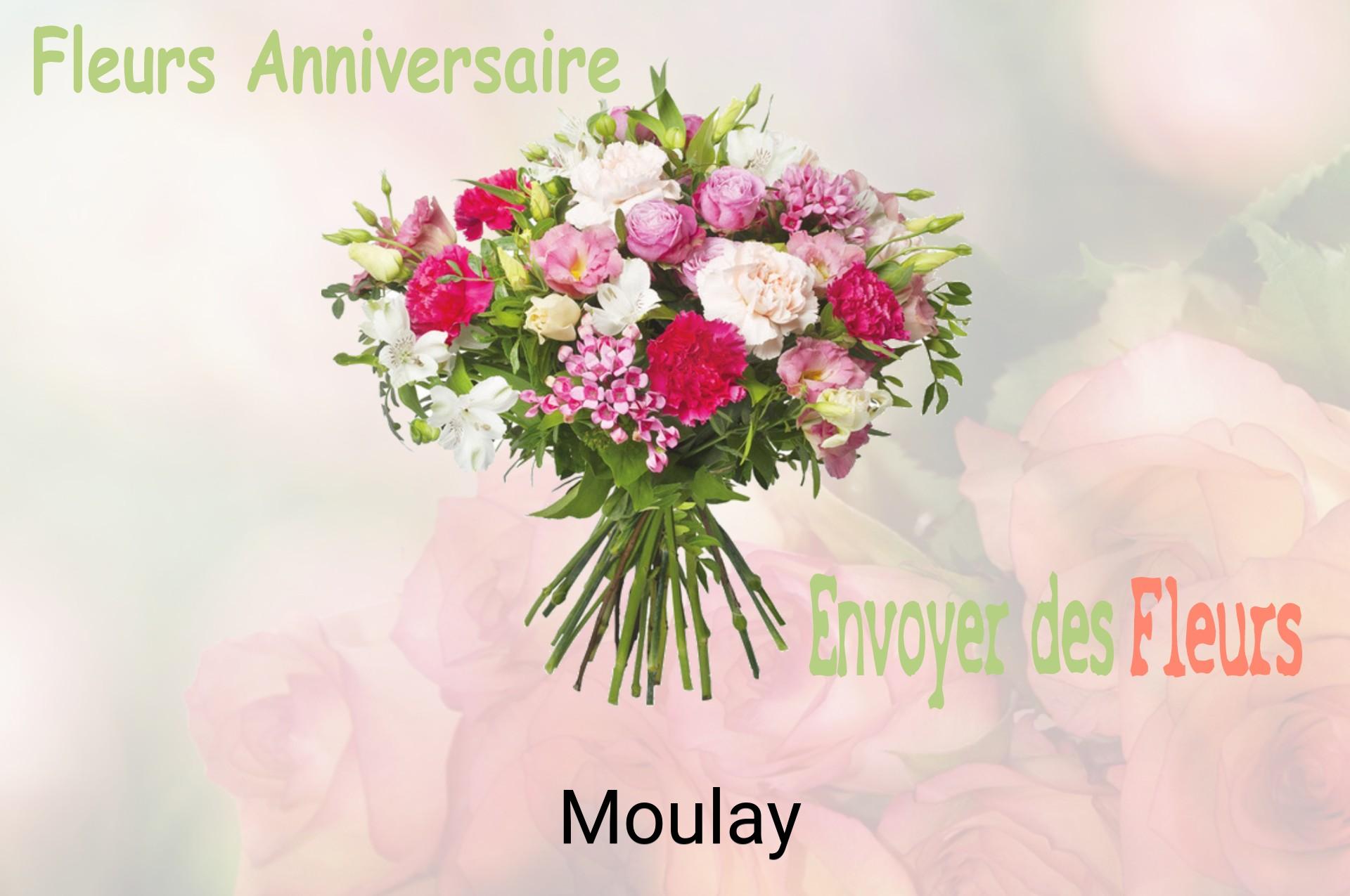 Bouquet de fleurs d’anniversaire livré à Moulay